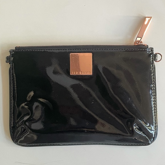Ted Baker Small Black Clutch - Picture 1 of 4